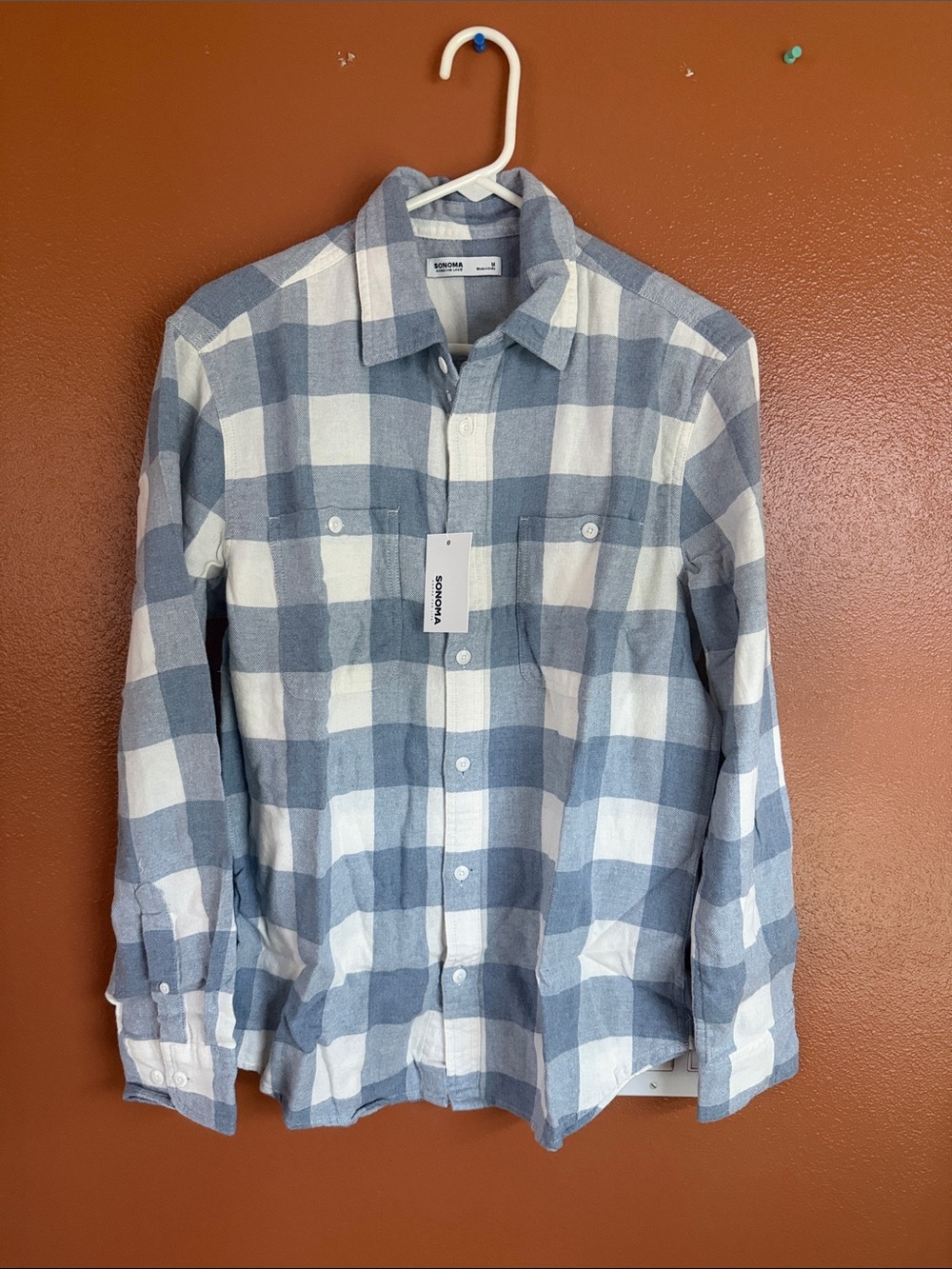 New medium Sonoma flannel men’s